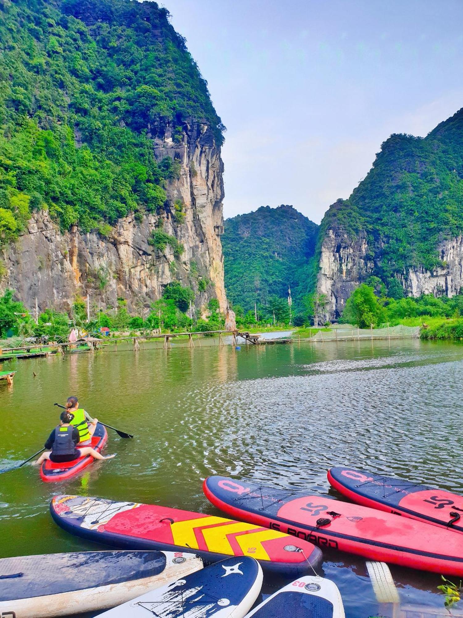 Quoc Khanh Bamboo Homestay Ninh Bình Kültér fotó