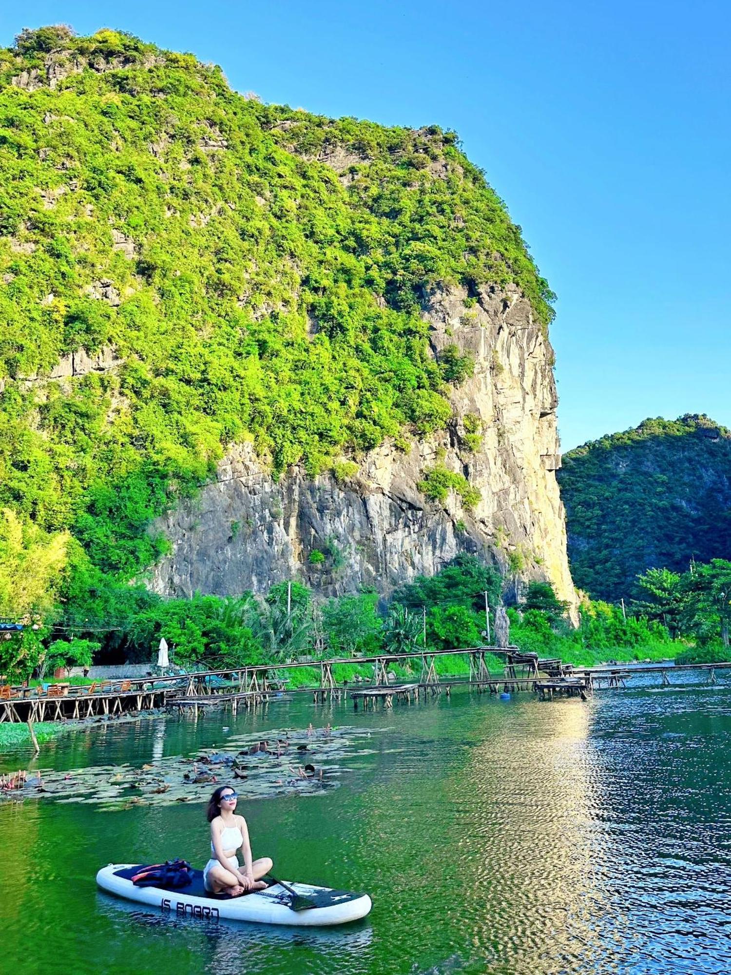 Quoc Khanh Bamboo Homestay Ninh Bình Kültér fotó