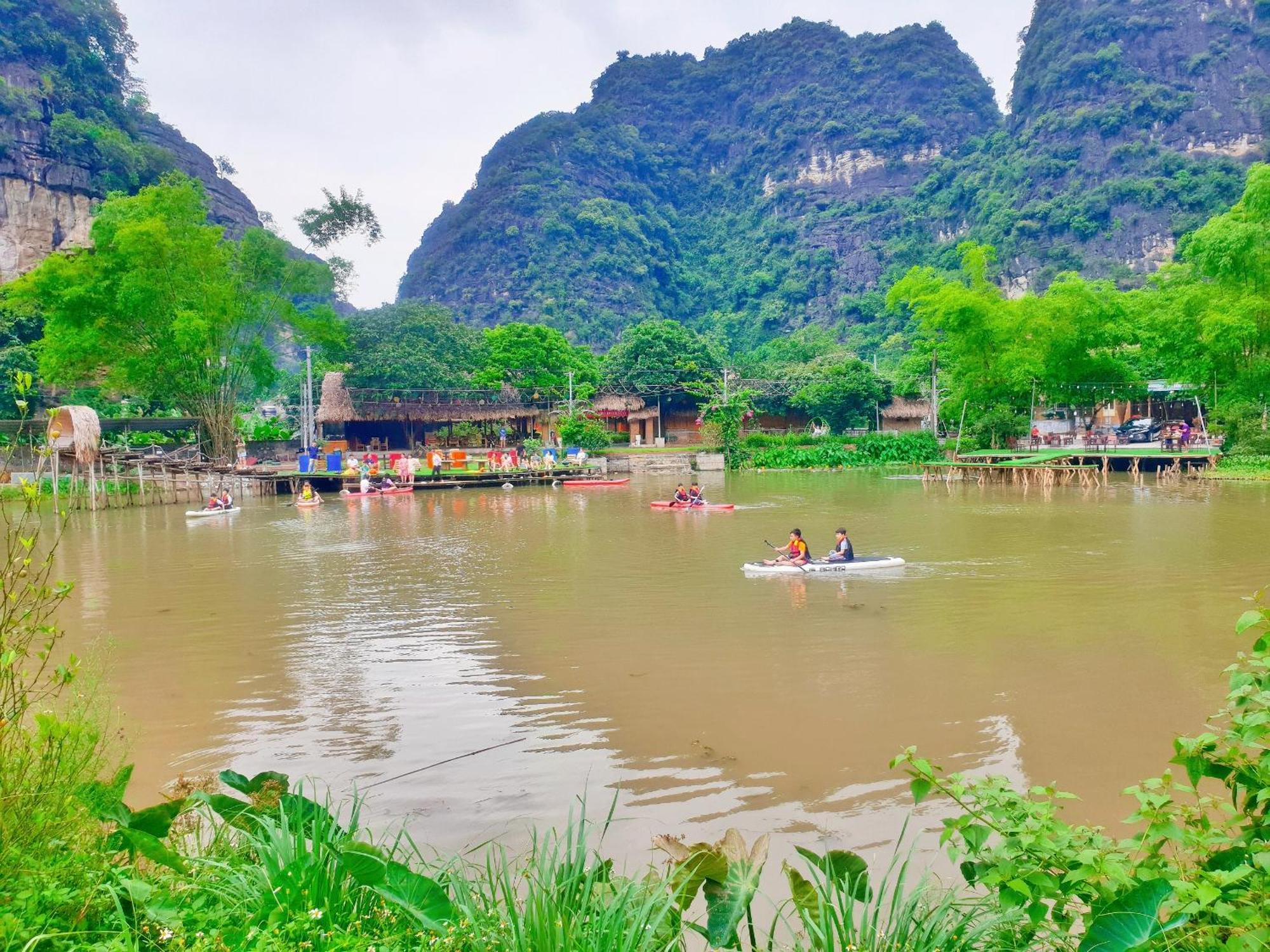 Quoc Khanh Bamboo Homestay Ninh Bình Kültér fotó