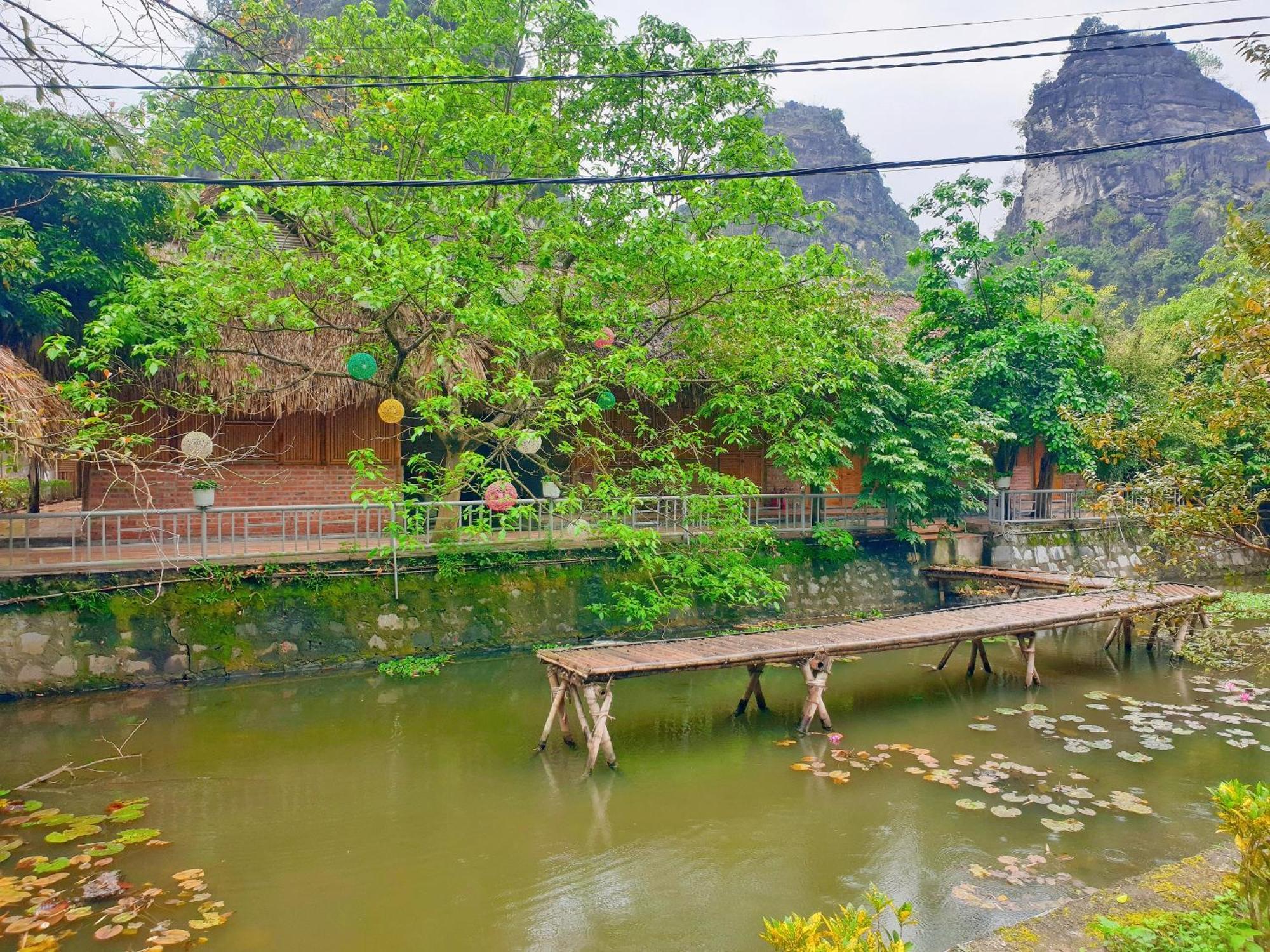 Quoc Khanh Bamboo Homestay Ninh Bình Kültér fotó