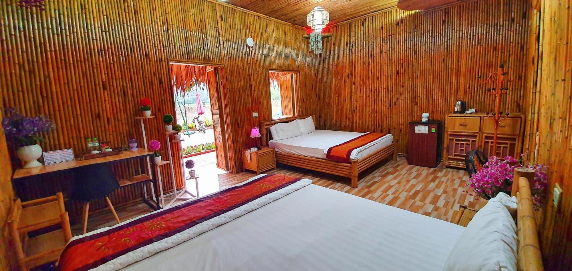Quoc Khanh Bamboo Homestay Ninh Bình Kültér fotó