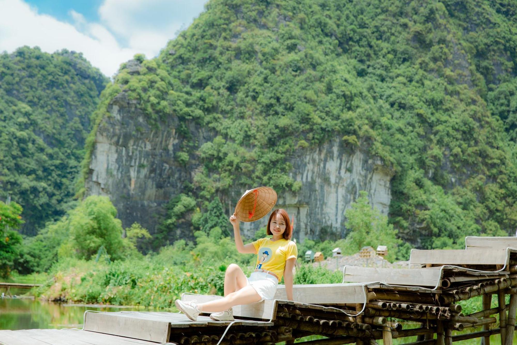 Quoc Khanh Bamboo Homestay Ninh Bình Kültér fotó