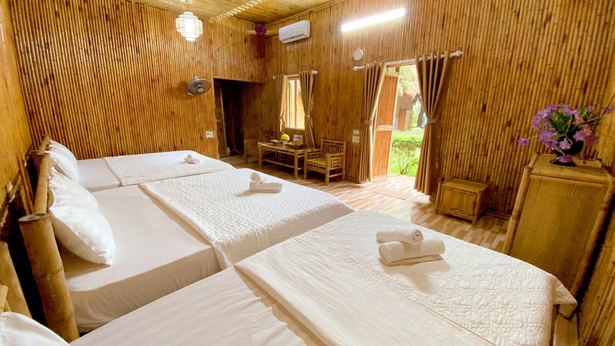 Quoc Khanh Bamboo Homestay Ninh Bình Kültér fotó