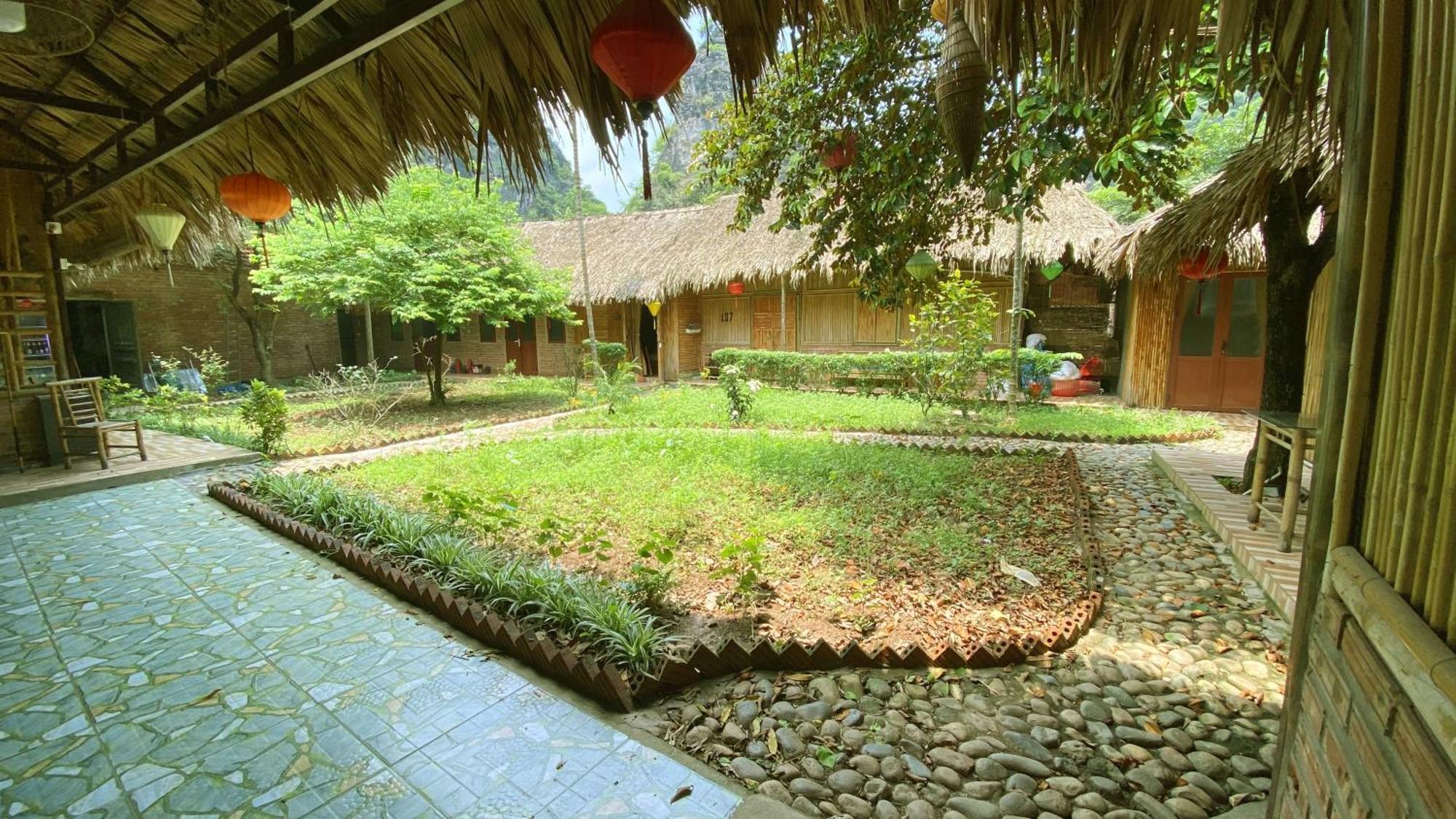 Quoc Khanh Bamboo Homestay Ninh Bình Kültér fotó