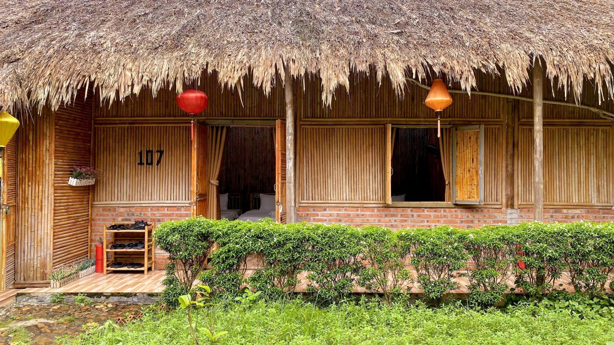 Quoc Khanh Bamboo Homestay Ninh Bình Kültér fotó