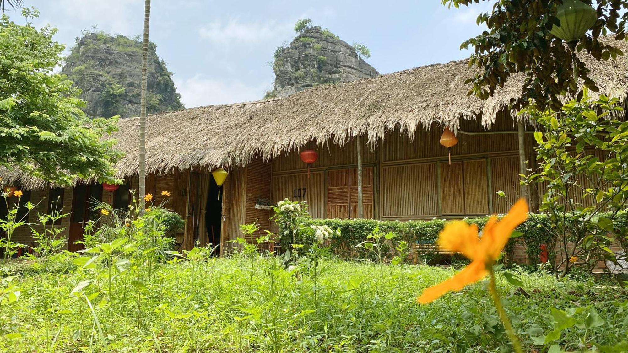 Quoc Khanh Bamboo Homestay Ninh Bình Kültér fotó