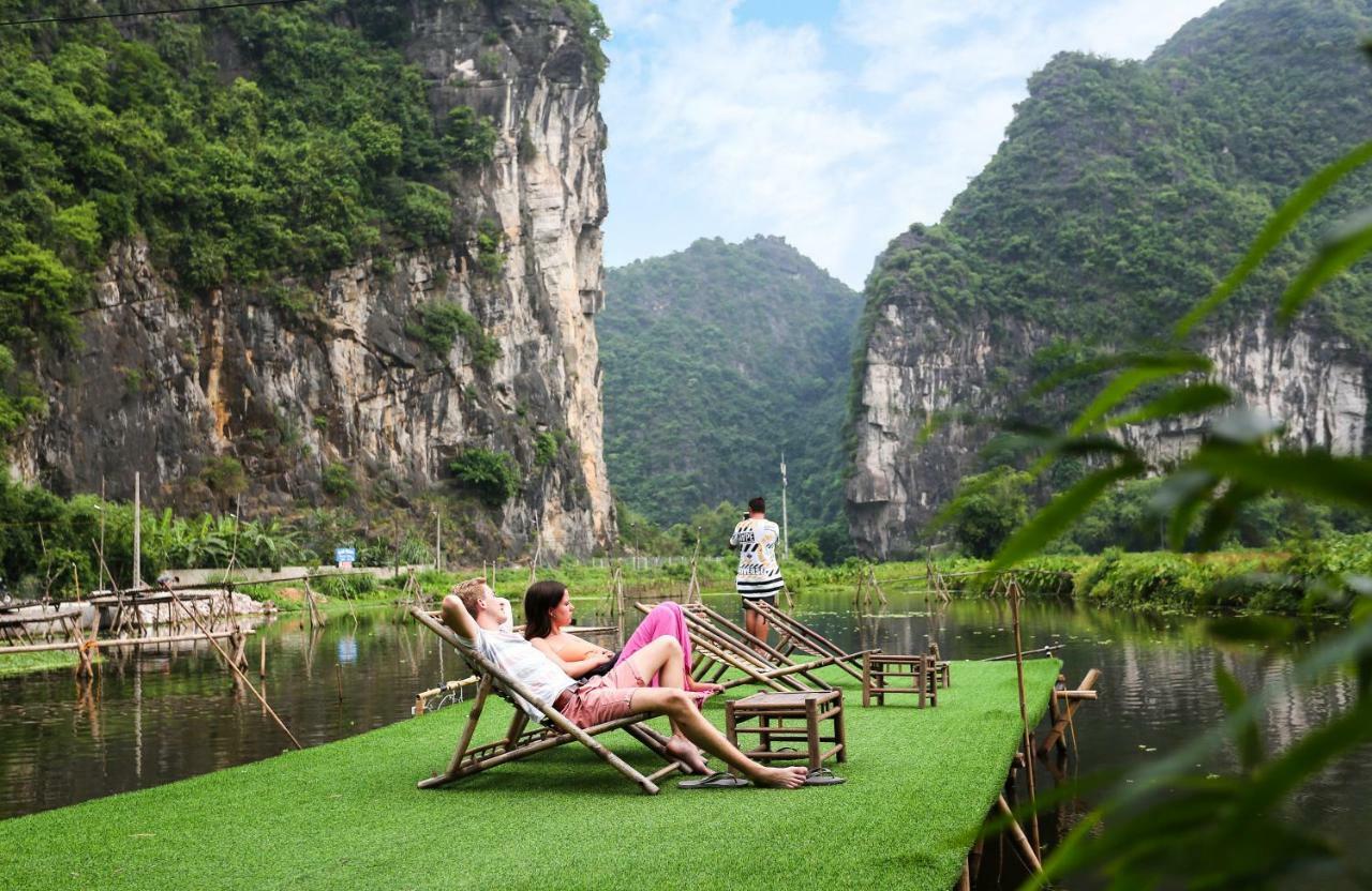 Quoc Khanh Bamboo Homestay Ninh Bình Kültér fotó
