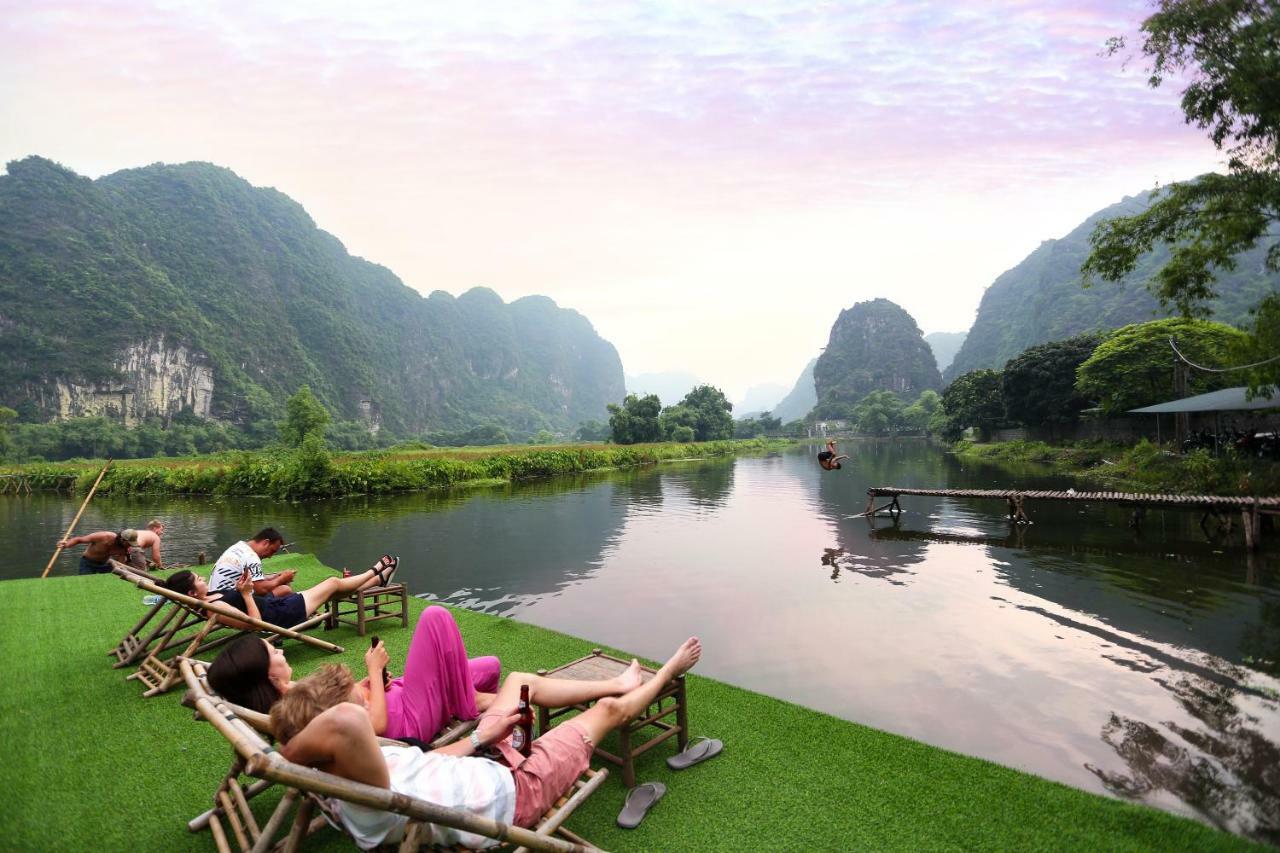Quoc Khanh Bamboo Homestay Ninh Bình Kültér fotó