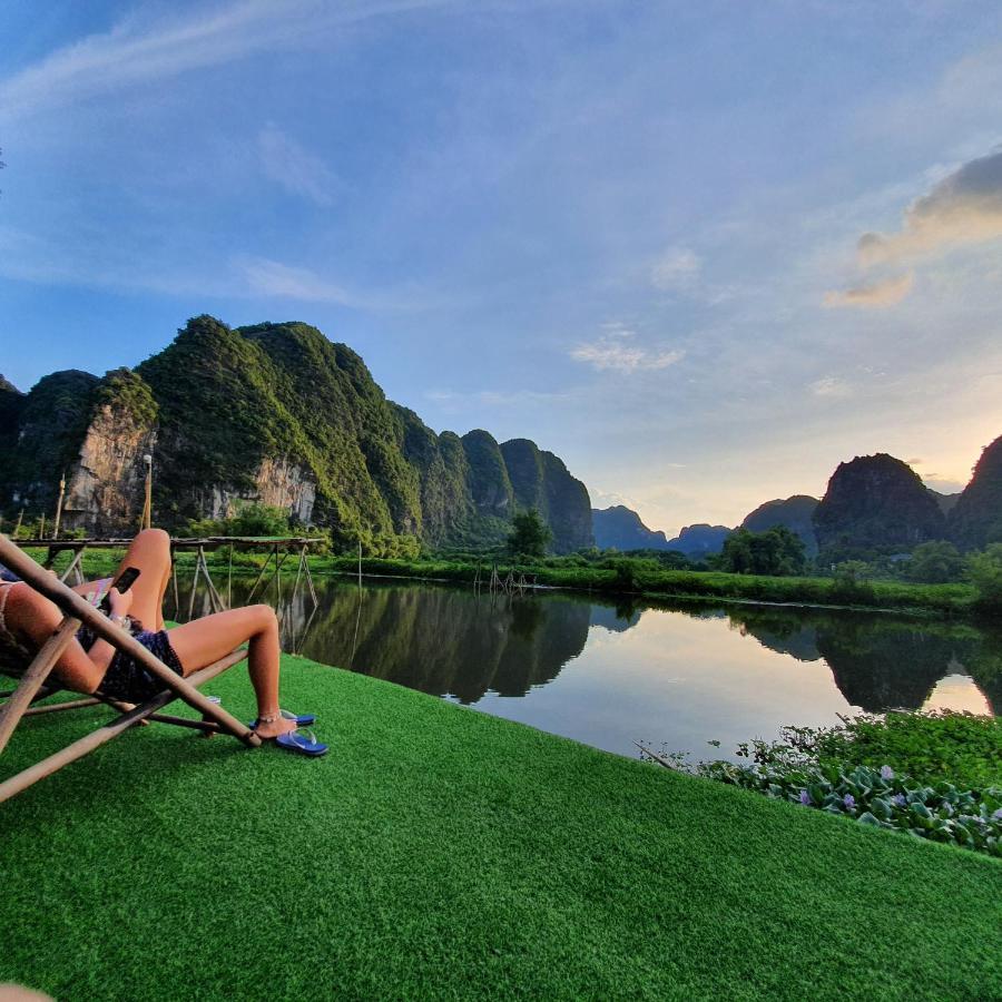 Quoc Khanh Bamboo Homestay Ninh Bình Kültér fotó